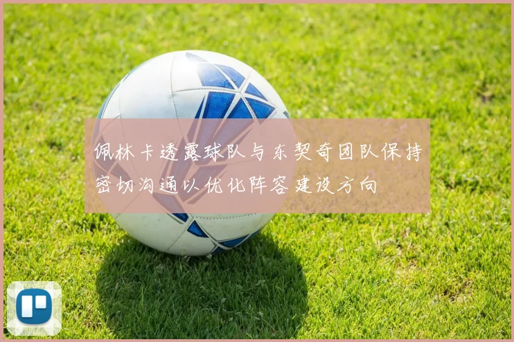 佩林卡透露球队与东契奇团队保持密切沟通以优化阵容建设方向